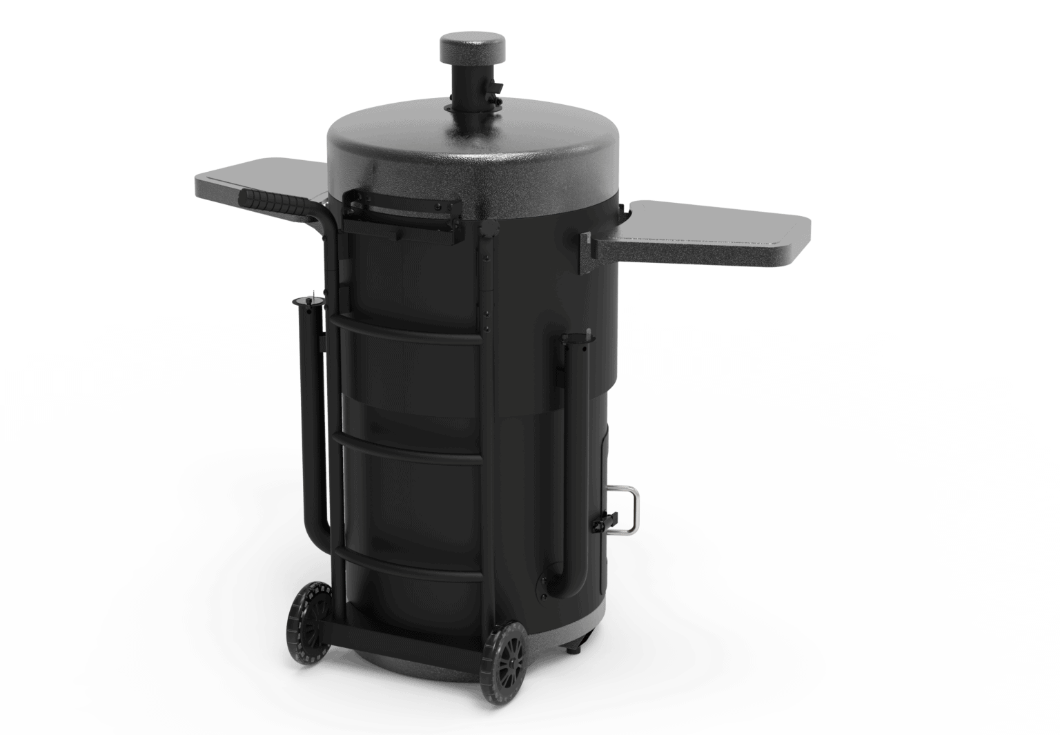 Barrel Charcoal Smoker