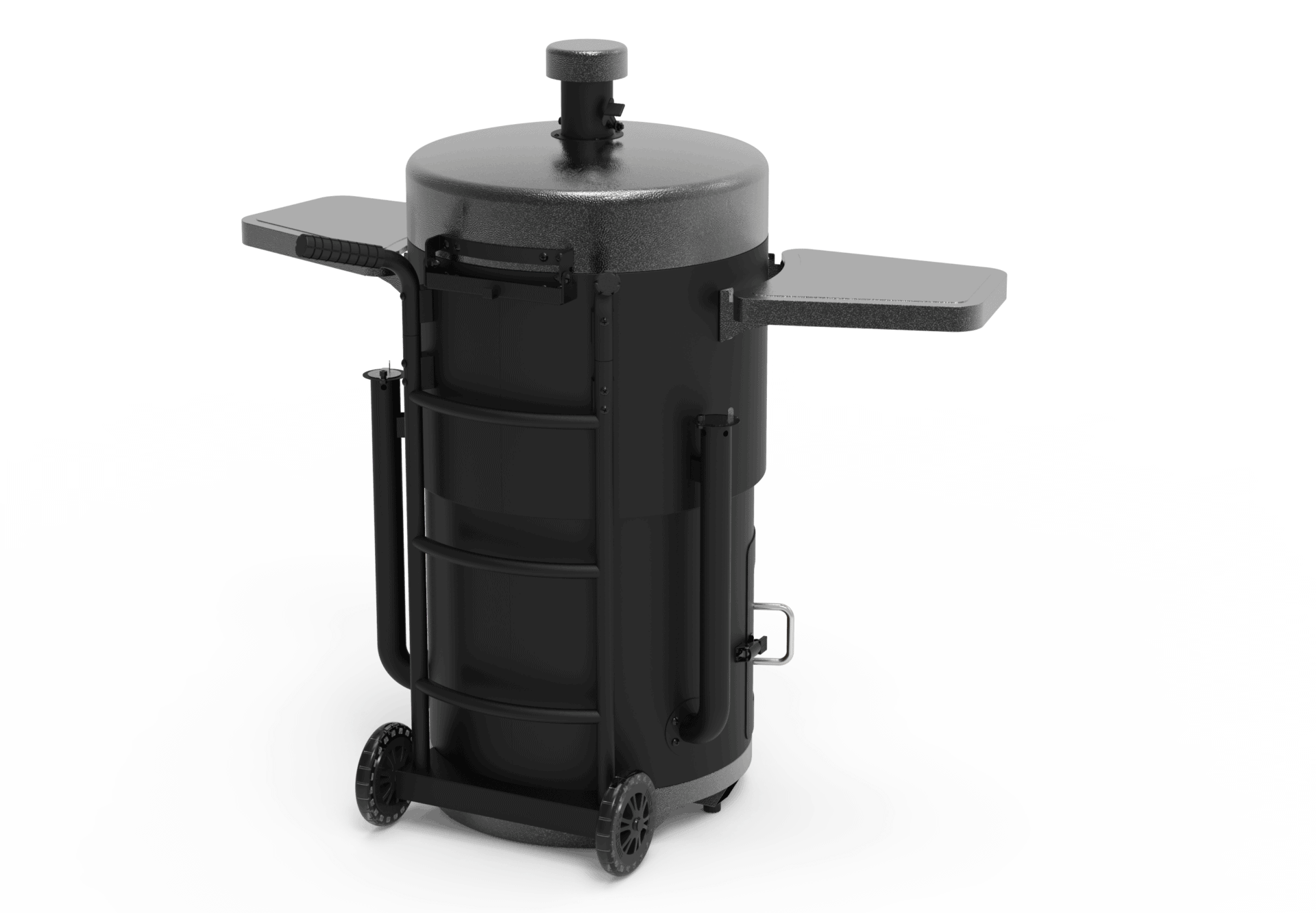Barrel Charcoal Smoker