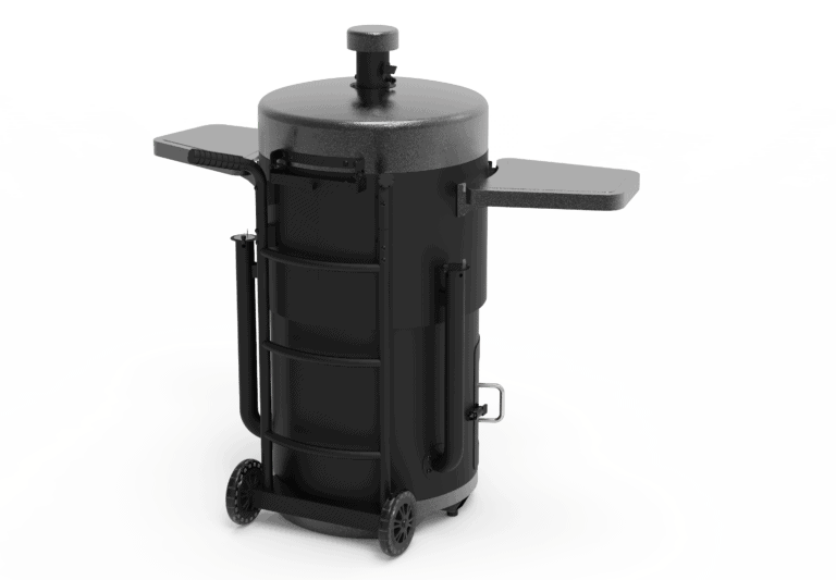 Barrel Charcoal Smoker