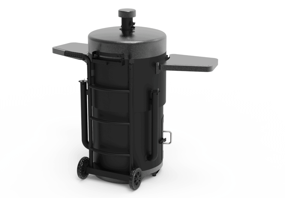 Barrel Charcoal Smoker