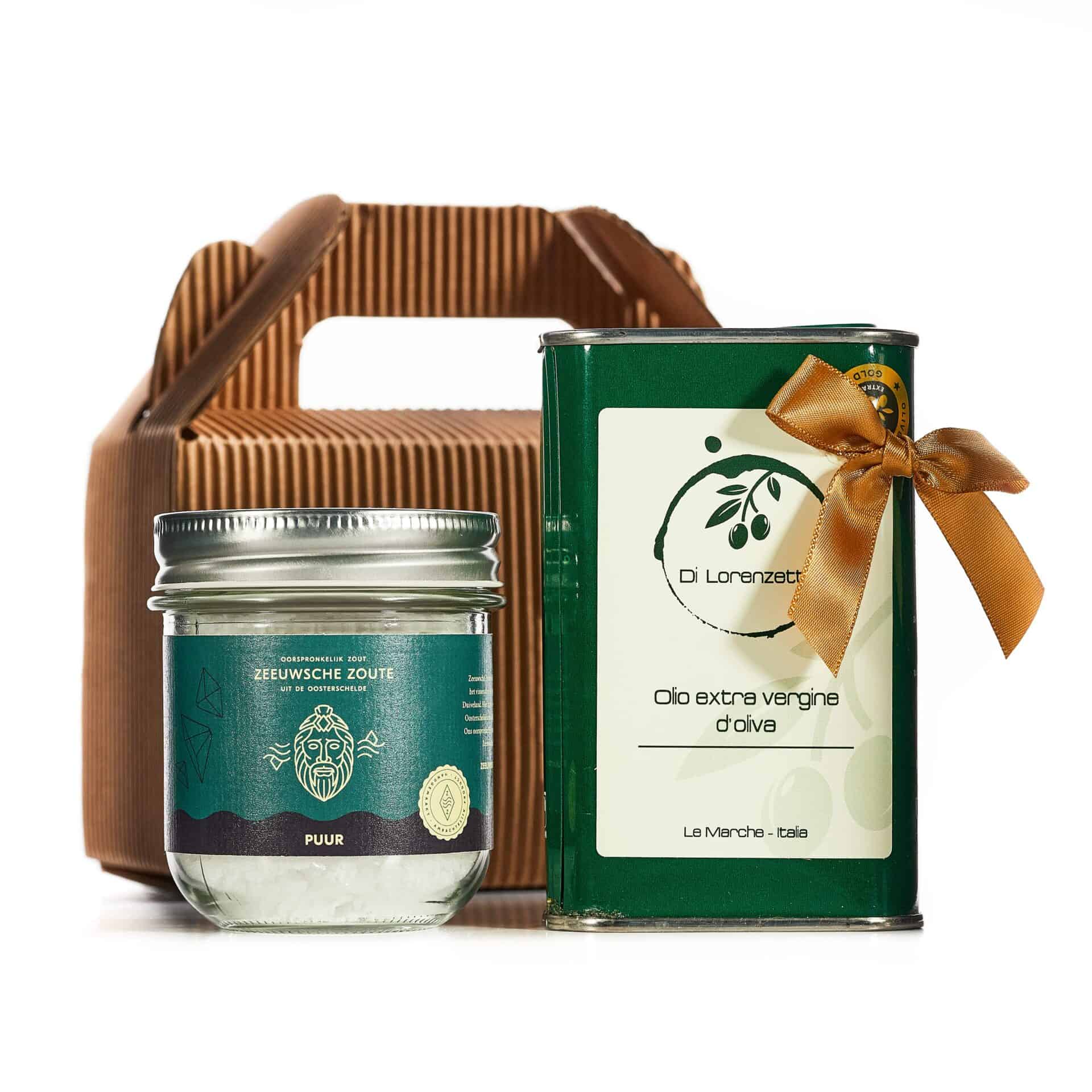 Di Lorenzetto extra vergine set zout & olijfolie