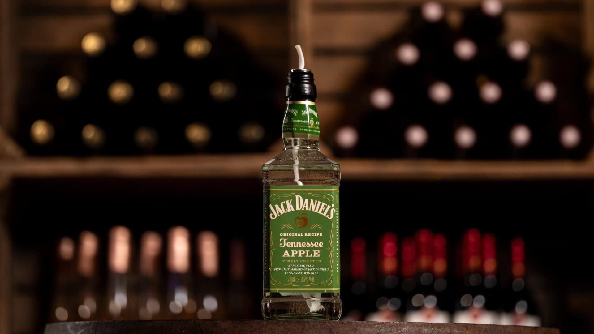 Olielamp "Jack Daniels"