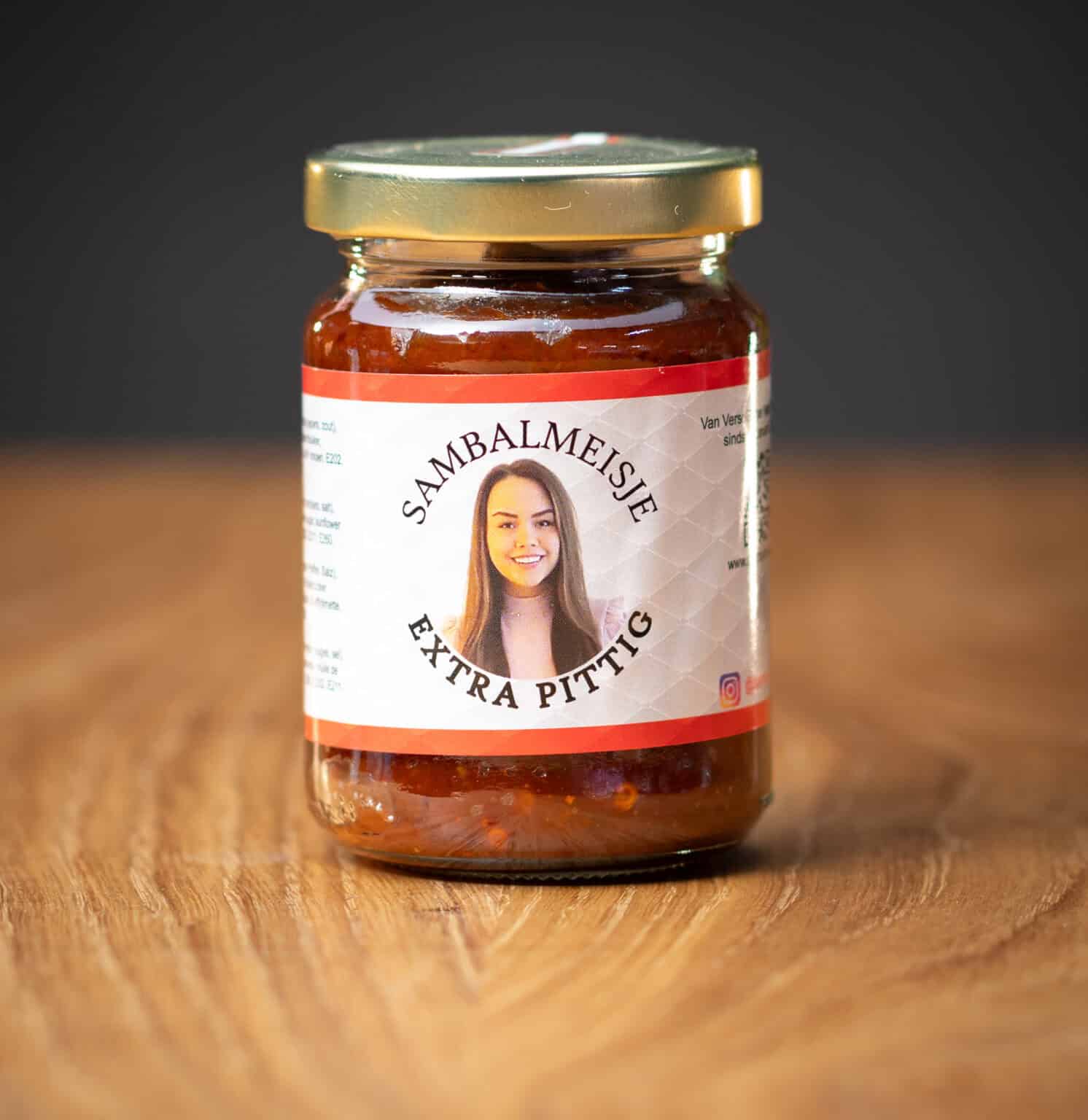 Sambalmeisje extra pittig