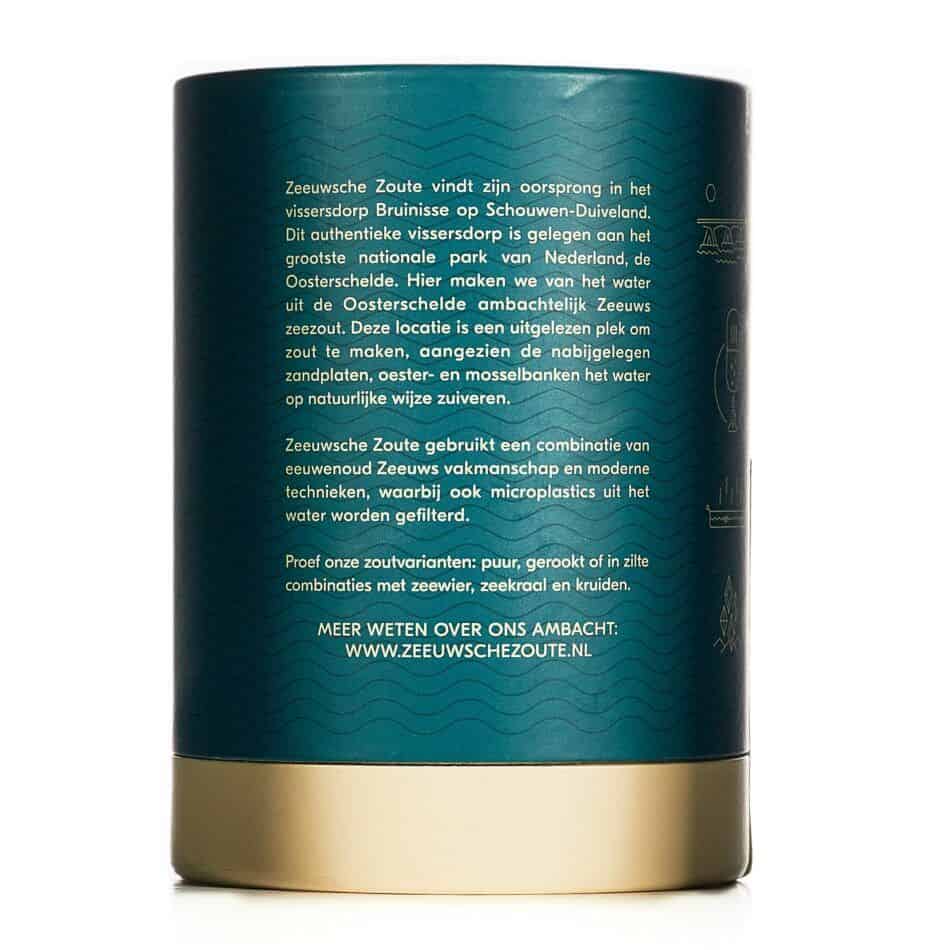 Zeeuwsche Zoute Puur Luxe Koker 100 gram