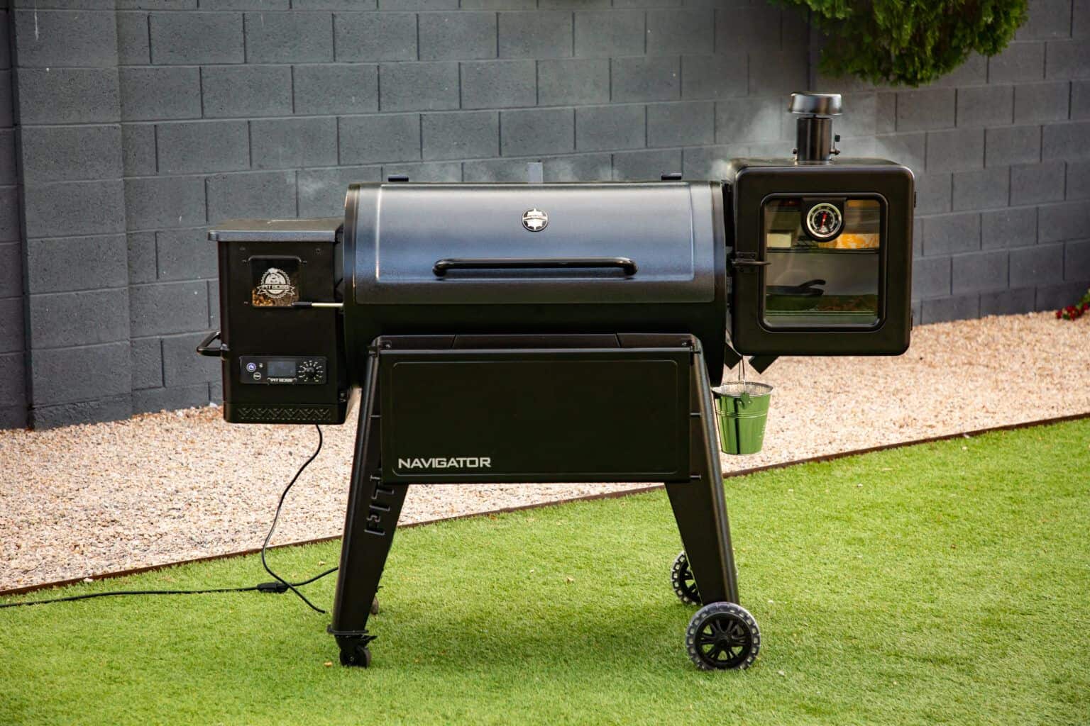 Extra smokebox voor de Pellet Grill