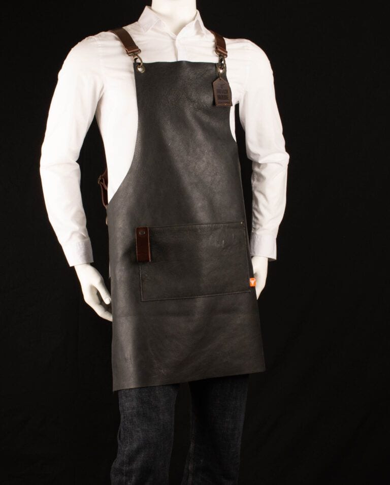 Leren BBQ Schort "SEM"