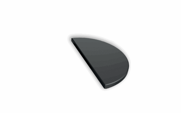 The Bastard Half Moon Stone Black XL