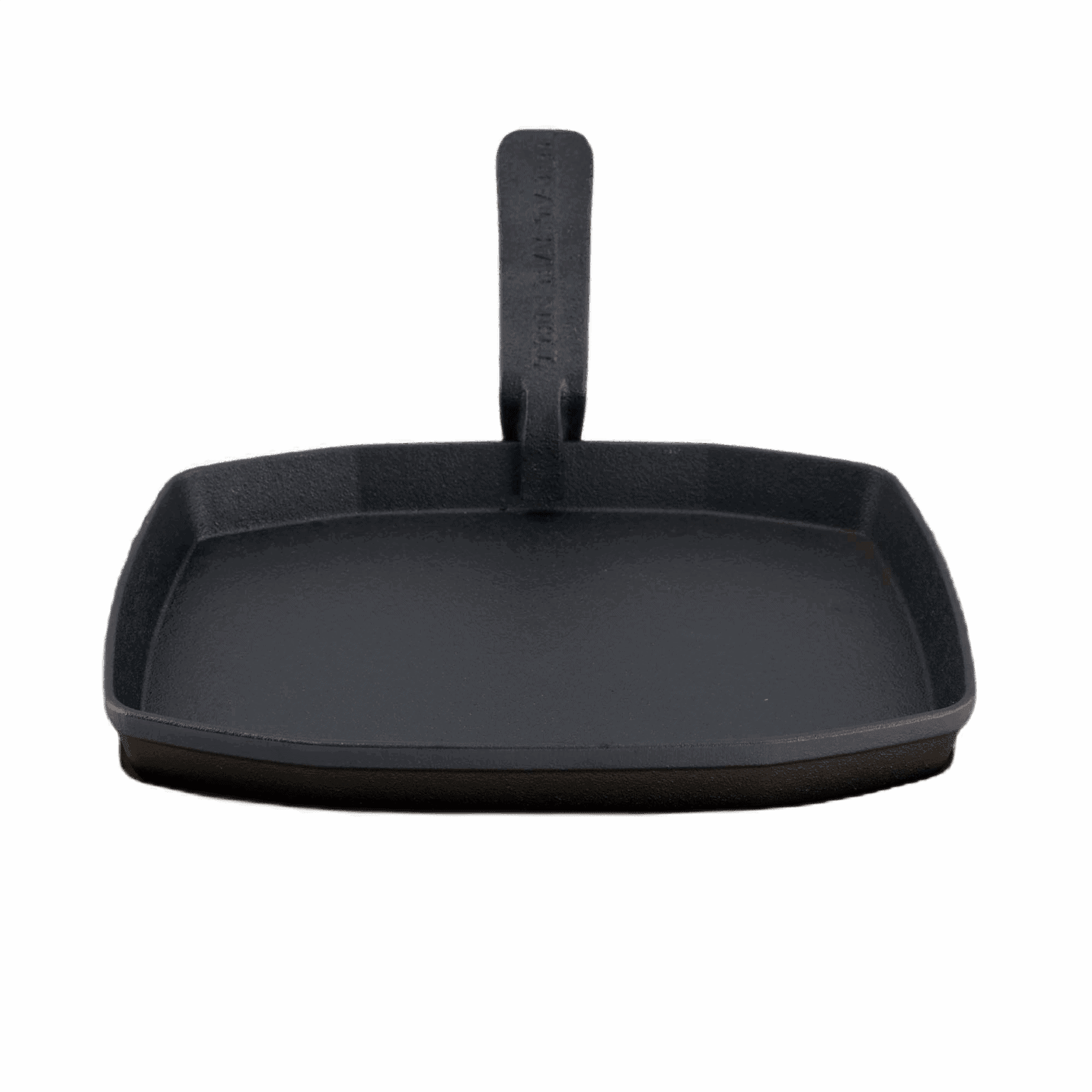 The Bastard Sizzling Plate & Holder Cast Iron 21x28 cm