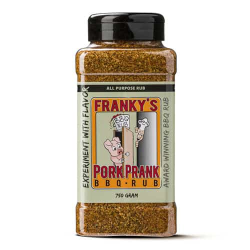 Franky’s Pork Prank (BBQ-ON) Award Winning Pork Rub 750 gram
