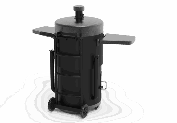 Barrel Charcoal Smoker