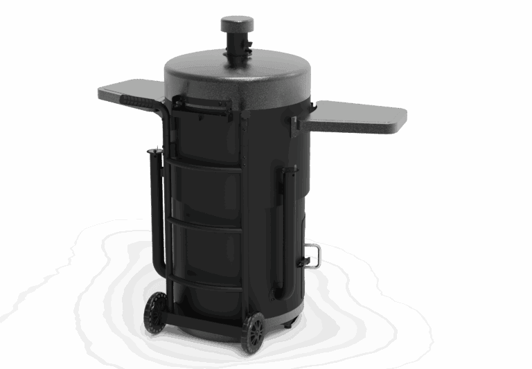 Barrel Charcoal Smoker