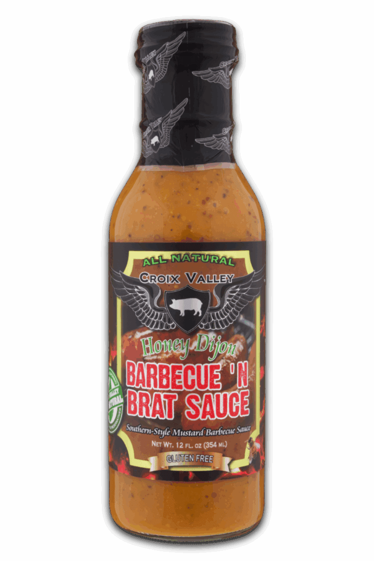 Croix Valley Honey Dijon Barbecue N Brat Sauce