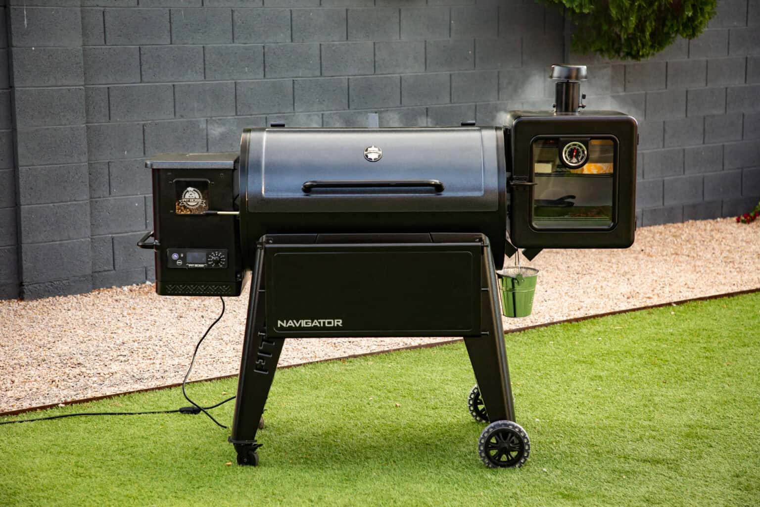 Extra smokebox voor de Pellet Grill