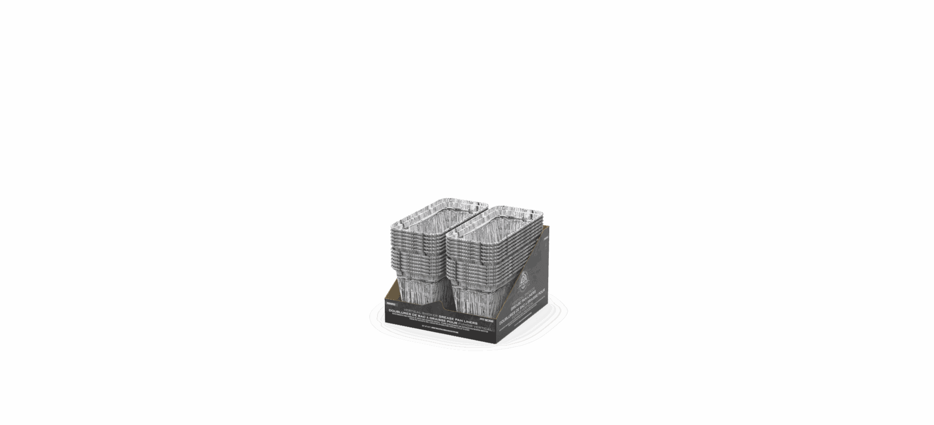 Greasebucket - 6 stuks - wegwerp voor de Pro4 Vertical smoker