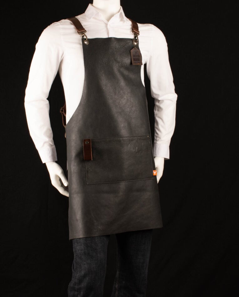 Leren BBQ Schort "SEM"