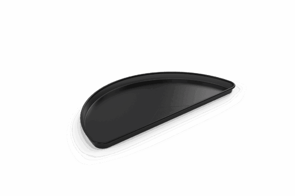 The Bastard Drip Pan Half Moon Large