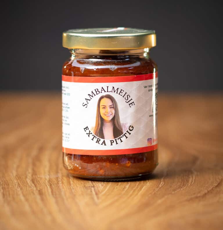 Sambalmeisje extra pittig