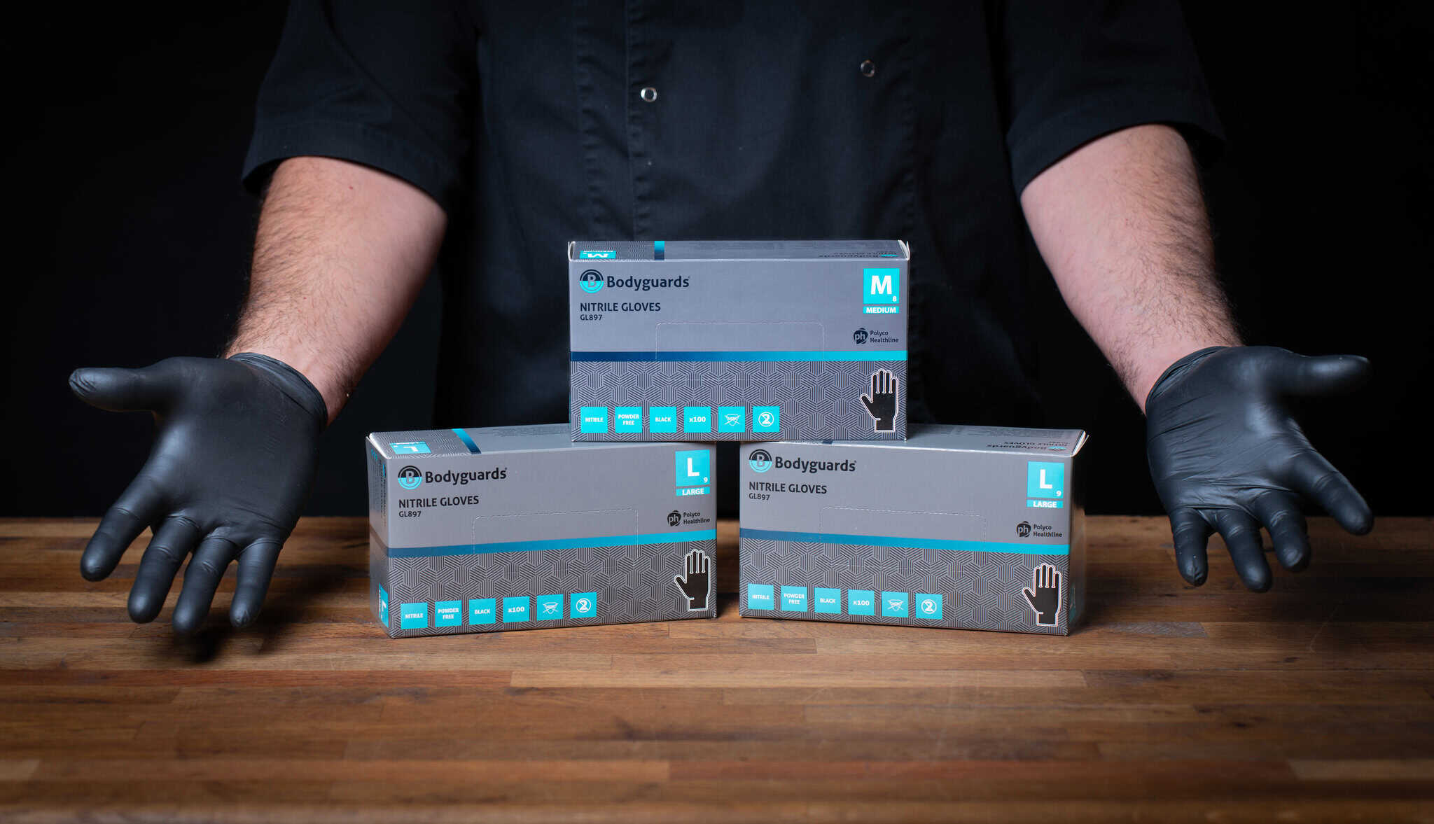 Nitril handschoenen Medium