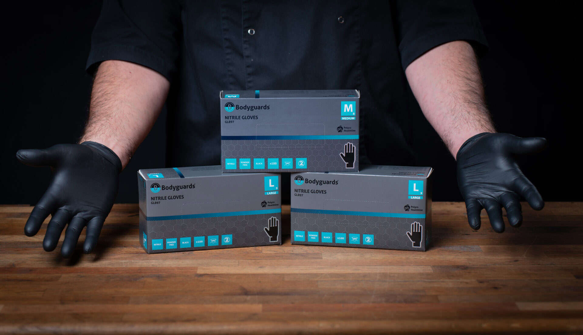 Nitril handschoenen XLarge