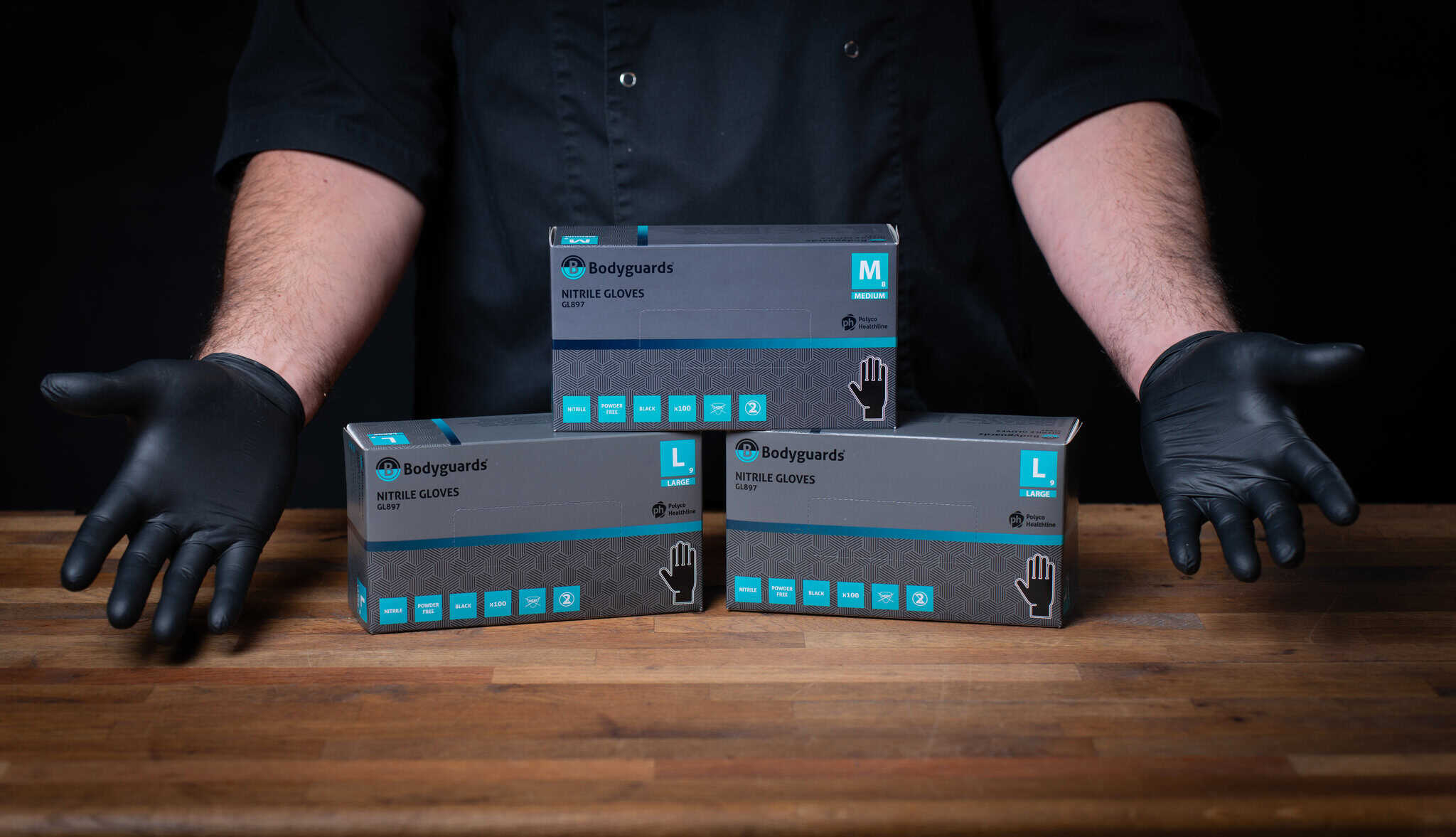 Nitril handschoenen XLarge