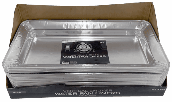 Waterpan - 6 stuks - wegwerp voor de Pro4 Vertical smoker