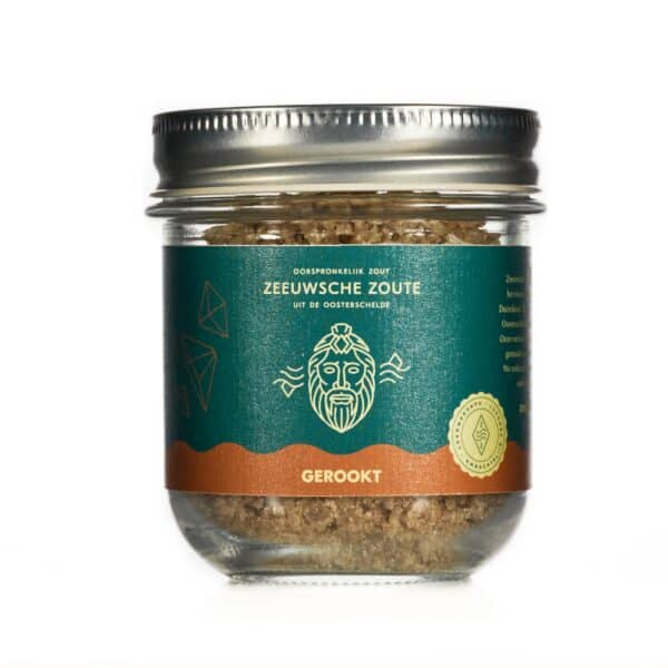 Zeeuwsche Zoute Glazen pot Gerookt 100 gram