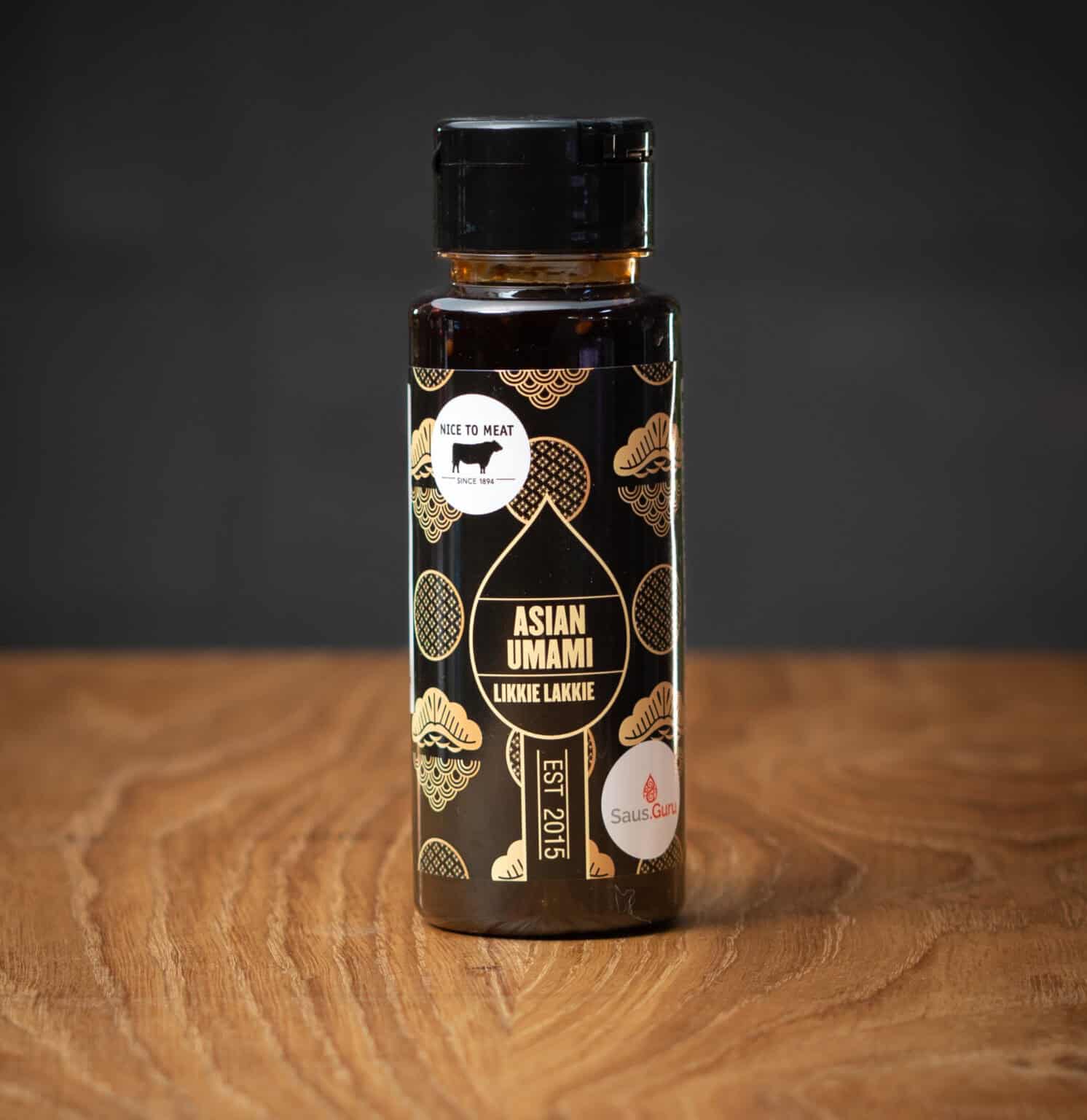 Asian umami likkie lakkie bbq saus