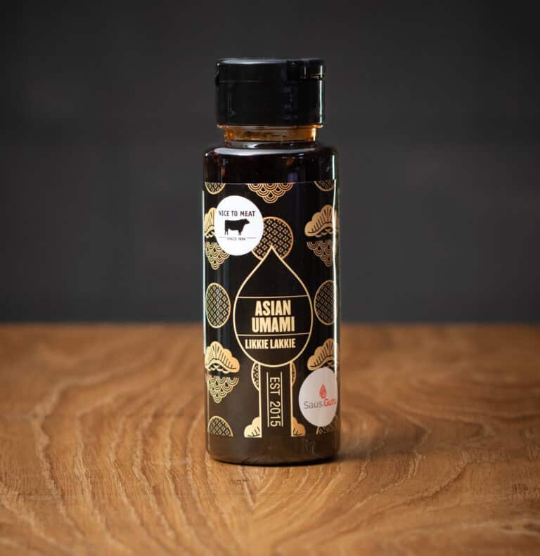 Asian umami likkie lakkie bbq saus