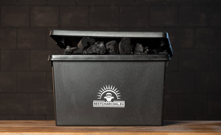 Bewaarbox voor houtskool