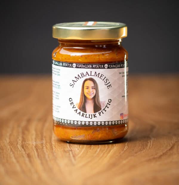 Sambalmeisje gevaarlijk pittig