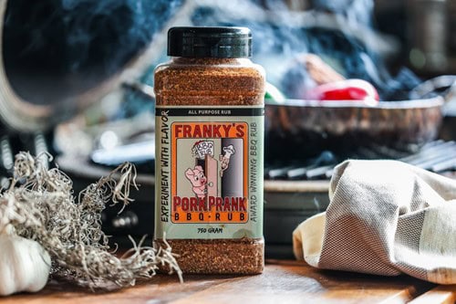 Turnpike Franky’s Pork Prank (BBQ-ON) Award Winning Pork Rub 750 gram