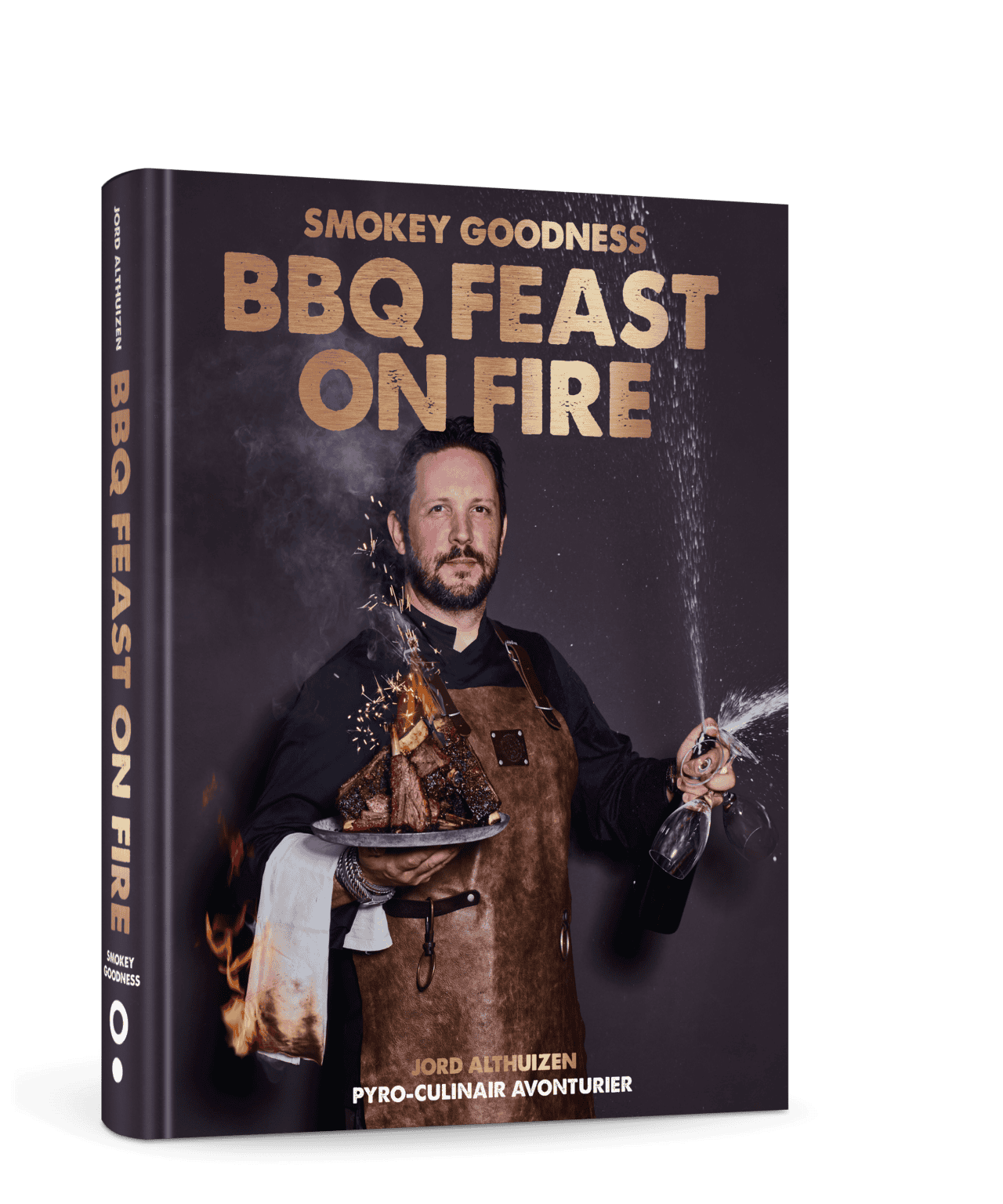 BBQ Boek - Smokey Goodness BBQ Feast on Fire