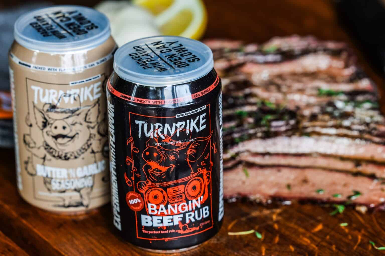 Turnpike butterb ''N garlic can 235 gr.