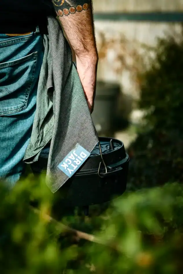 Dirty Jack Kookdoeken | Charcoal - Green Label