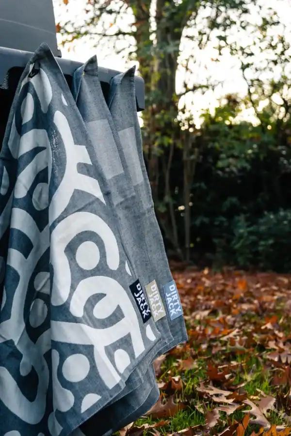 Dirty Jack Kookdoeken | Charcoal - Limited Edition Label