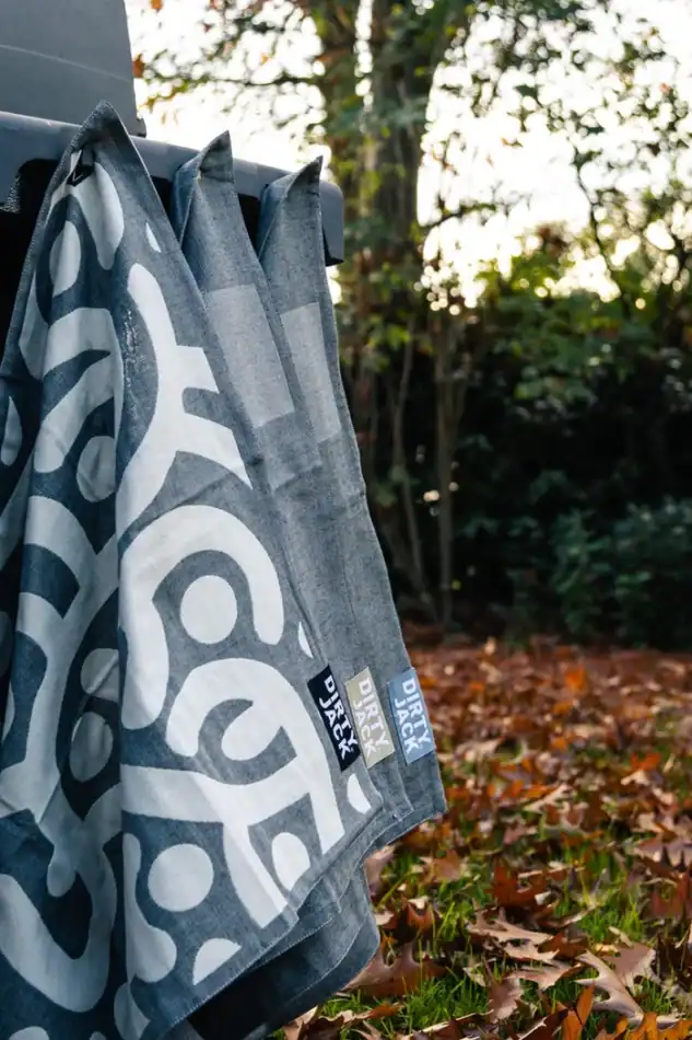 Dirty Jack Kookdoeken | Charcoal - Limited Edition Label