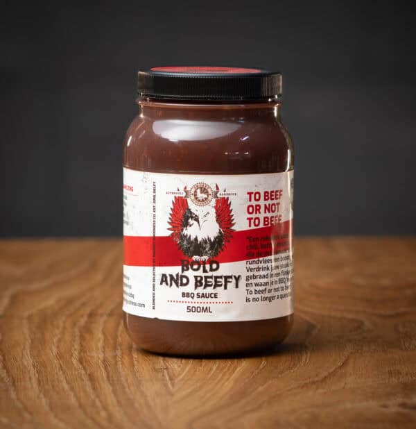 Smokey goodness bold and beefy bbq sauce