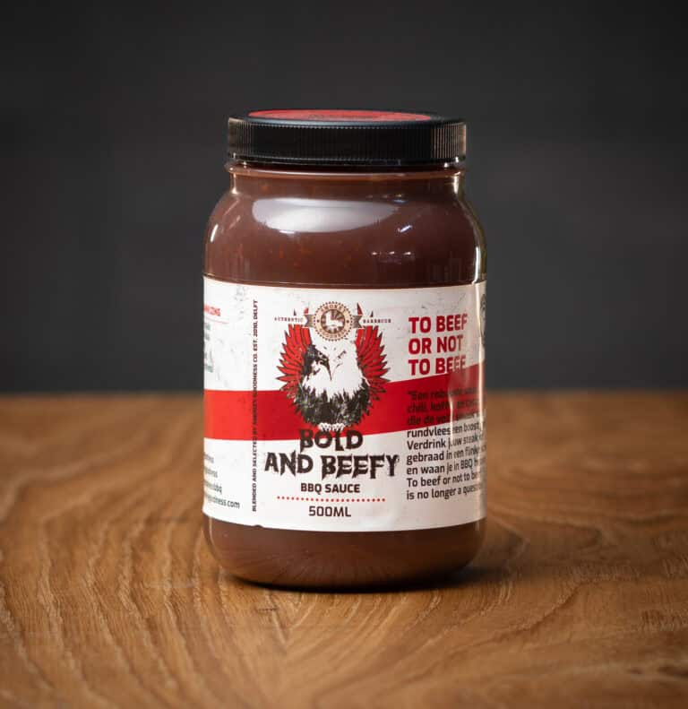 Smokey goodness bold and beefy bbq sauce