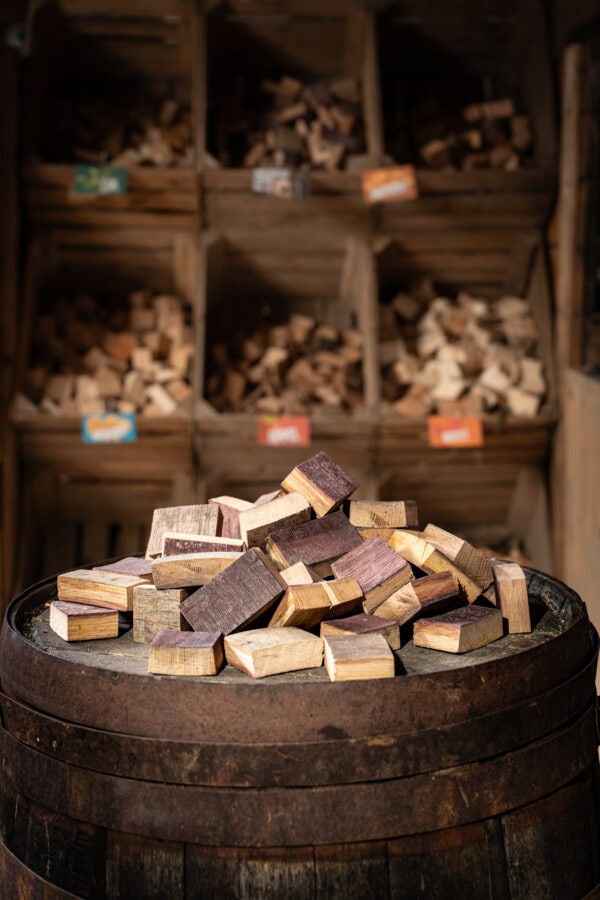 Whisky Barrel rookhout (per 100 gram)