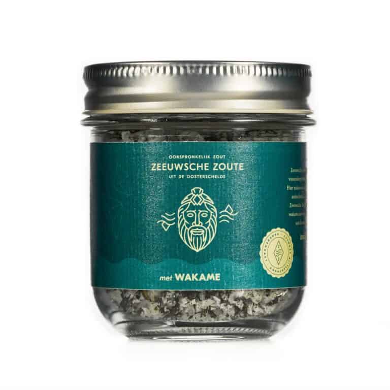 Zeeuwsche Zoute Glazen pot Wakame 100 gram