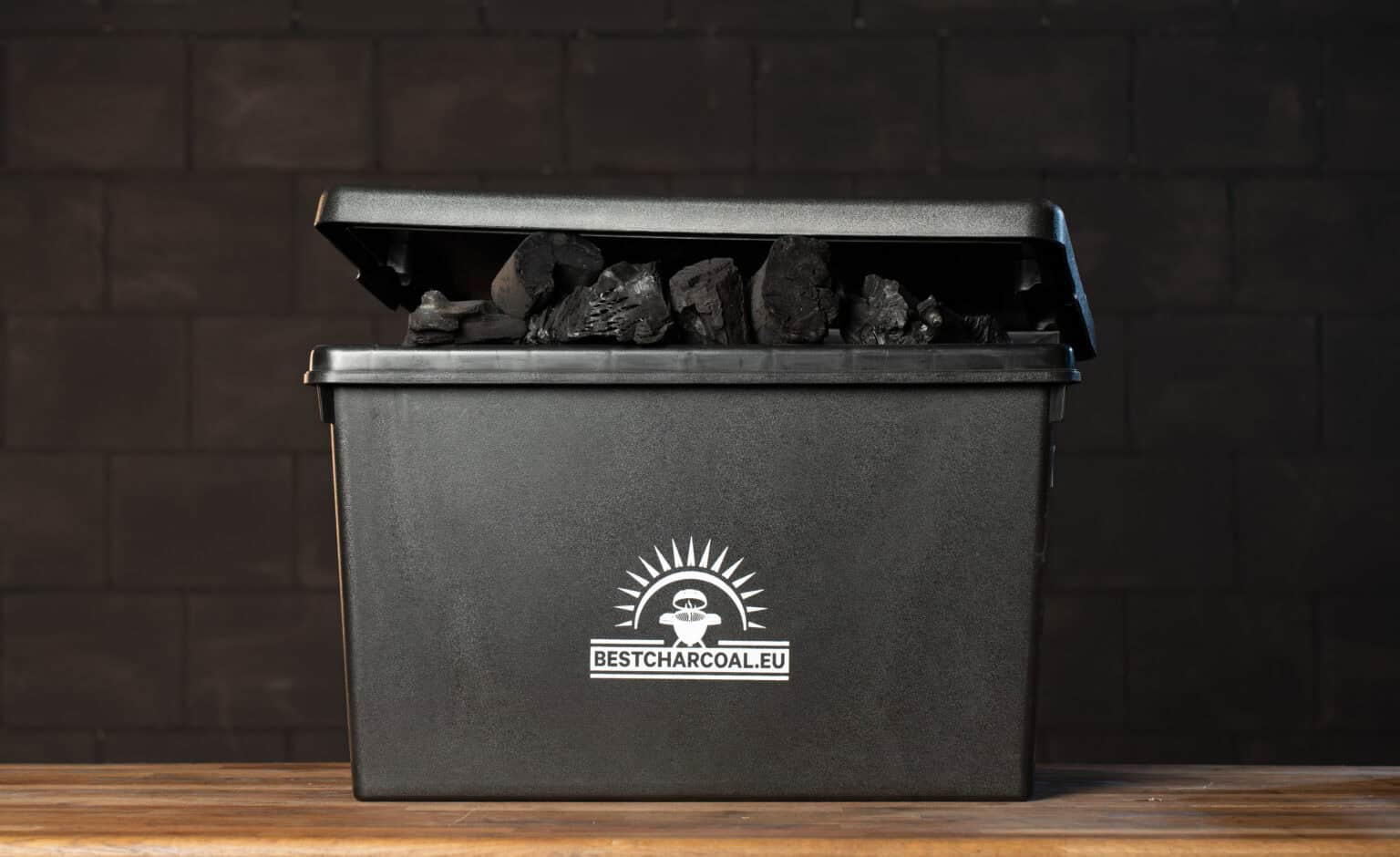 Bewaarbox voor houtskool