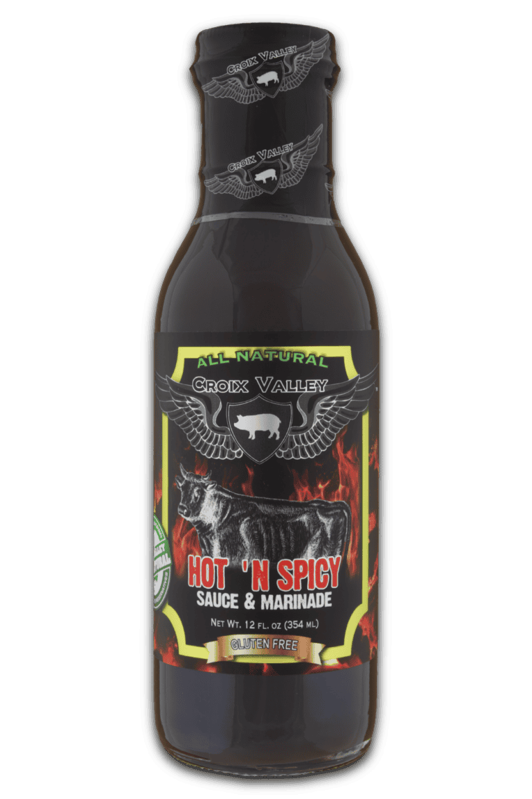 Croix Valley Hot n Spicy Sauce & Marinade