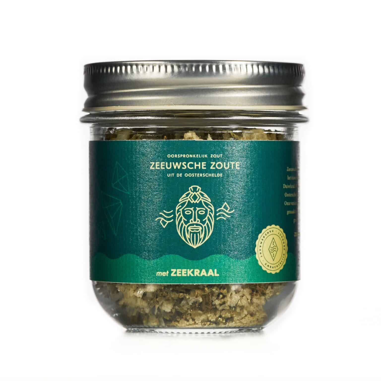 Zeeuwsche Zoute Glazen pot Zeekraal 100 gram