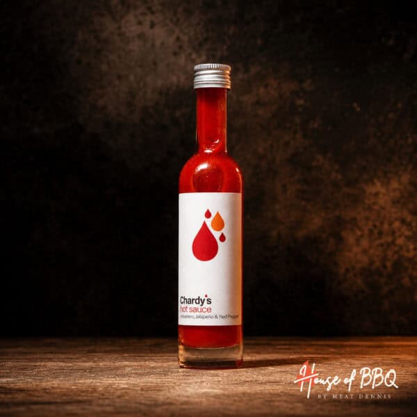 Chardy's hot sauce - Habanero, Jalapeño & Vuurgeroosterde Rode Paprika