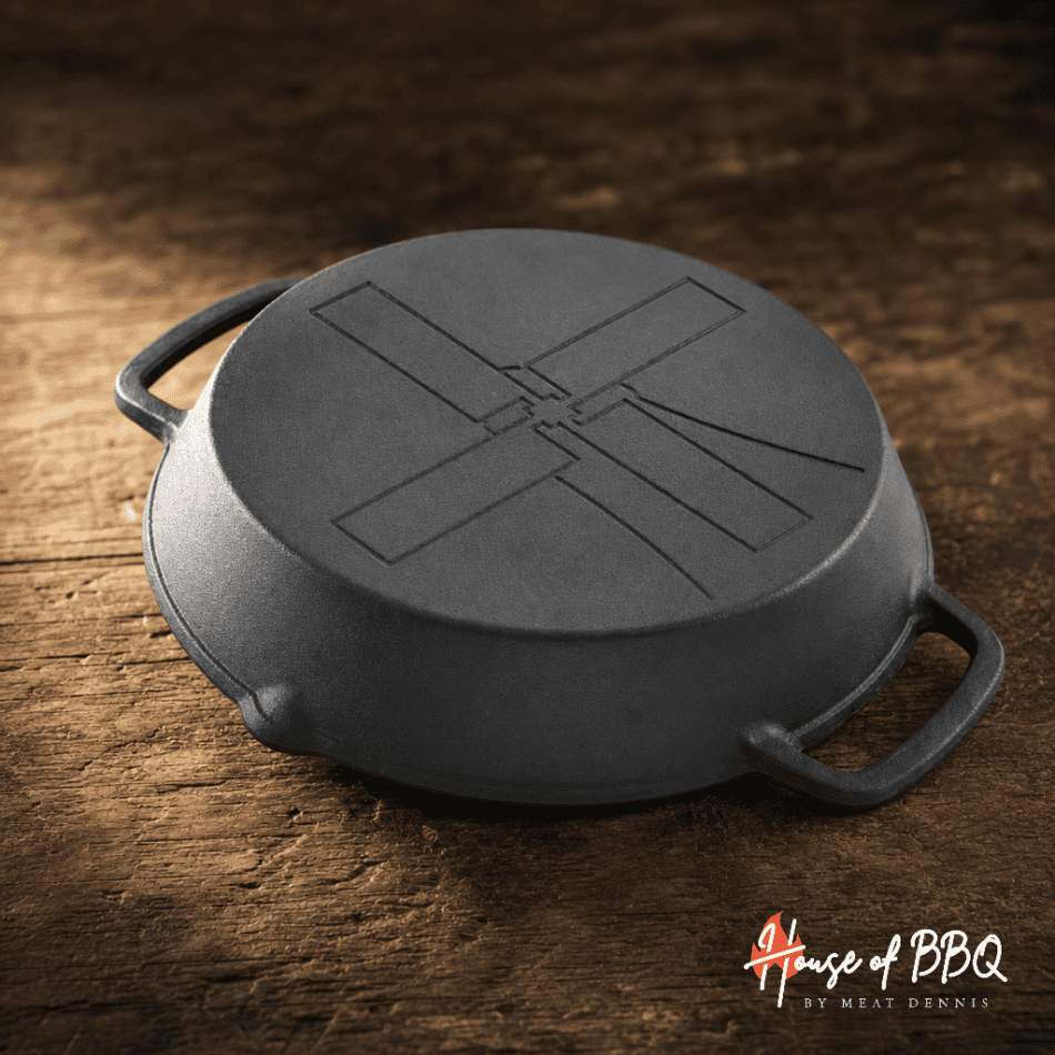 TWM305 The Windmill Cast Iron Xlarge met 2 Handvaten