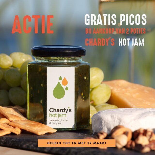 Ben jij al fan van Chardy’s Hot Jam? 🌶️

Nu hebben we een heerlijke actie bij House of BBQ:
Koop 2 potjes Chardy’s Hot Jam (diverse smaken)
Ontvang GRATIS een zakje Picos (krackers)
Perfect om meteen te proeven, te dippen of te serveren bij je borrelplank!

⚠️ Actie is alleen geldig bij House of BBQ en zolang de voorraad strekt.

 #bbq #spicy #borrel #weekend #tasty