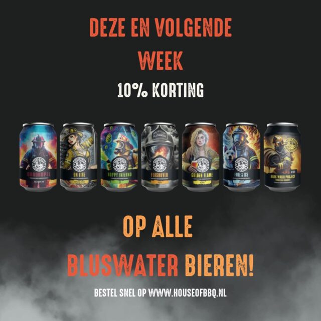 🍺 Deze en volgende week 10% korting op alle Bluswater bieren

Een goed stuk vlees op de BBQ en een koud biertje erbij. Dat hoeft niet ingewikkeld te zijn. 

Deze en volgende week krijg je 10% korting op alle Bluswater bieren bij House of BBQ.

Van wat zwaarder tot fris en doordrinkbaar. Ideaal voor tijdens het grillen, bij het eten of gewoon daarna. 

Even de BBQ laten staan, blikje open en door 🍻

De hele lijn Bluswater staat klaar. Mix & match of sla meteen wat extra in voor de komende dagen.

Bestellen kan gewoon online via www.houseofbbq.nl 🛒

Deze actie geldt t/m 28 december, dus wees er op tijd bij ⏳