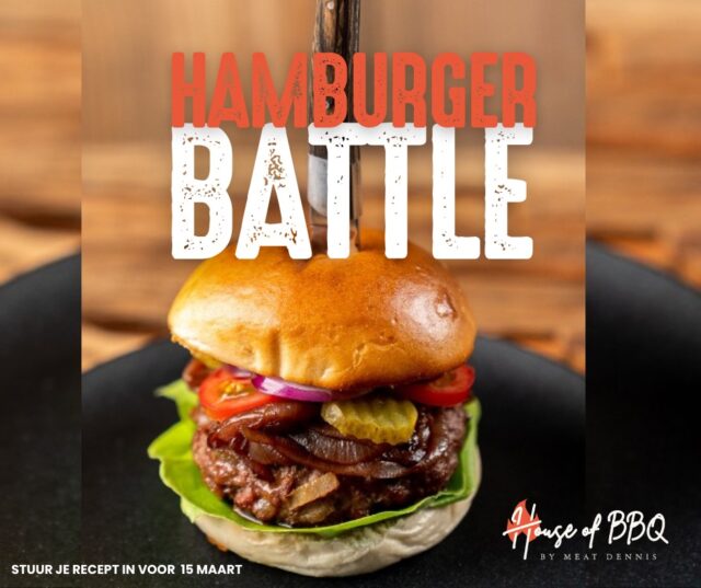 Maak jij de lekkerste hamburger van Almere? 🍔

🔥 BBQ-liefhebbers opgelet… dit is jouw moment! 
Tijdens de opening van het BBQ-seizoen organiseren wij dé ultieme burger battle!

Vijf geselecteerde pitmasters gaan de strijd met elkaar aan om de titel:
 ‘House of BBQ Burgermaster 2026’ 

Wil jij meedoen?
Stuur jouw beste hamburgerrecept vóór 15 maart naar:
contact@houseofbbq.nl

Uit alle inzendingen selecteren wij maximaal 5 pitmasters die live tegen elkaar gaan strijden tijdens de seizoensopening.
📅 Noteer 29 maart in je agenda!

Dit is jouw kans op eeuwige BBQ-roem in Almere!
Tag die grillmaster die dit niet mag missen… of schrijf jezelf in! 🔥

Kijk voor meer info op: https://houseofbbq.nl/evenementen/

#burger #battle #hamburger #bbq #pitmaster