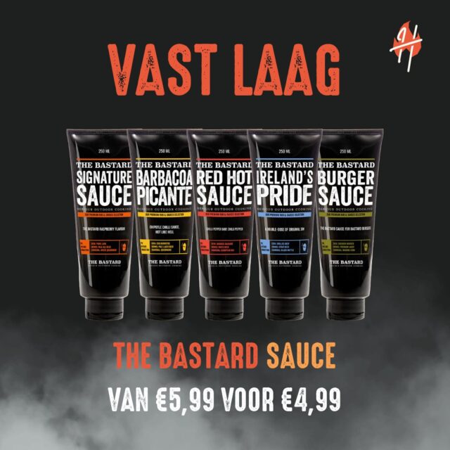 🔥 ACTIE ALERT 🔥

The Bastard Sauces nu tijdelijk in de aanbieding!
Van €5,99 voor maar €4,99 

Voor elke BBQ-liefhebber wat wils 

🍔 Burger Saus – Fris en romig met ui en augurk, zoals een échte hamburgersaus hoort te zijn!

🍓 Signature Sauce – Friszoet met framboos en tomaat. Perfect bij vlees, ribs of zelfs door een salade.

🌶️ Barbacoa Picante – Rokerig en pittig, geïnspireerd op Zuid-Amerikaanse BBQ. Top bij rund, varken en kip.

🥃 Ireland’s Pride (Whiskey Sauce) – Rokerige BBQ-saus met een subtiel zuurtje. Heerlijk bij pulled pork en spareribs.

🌶️ Red Hot Sauce – Voor de echte liefhebbers! Pittig karakter met chilipepers, lekker bij vlees, groente of over je salade.

Maak je BBQ compleet met deze smaakmakers!

Kom lang in onze winkel of bestel op www.houseofBBQ.nl

#BBQ #TheBastard #Actie #Grill #Sauce #HouseofBBQ