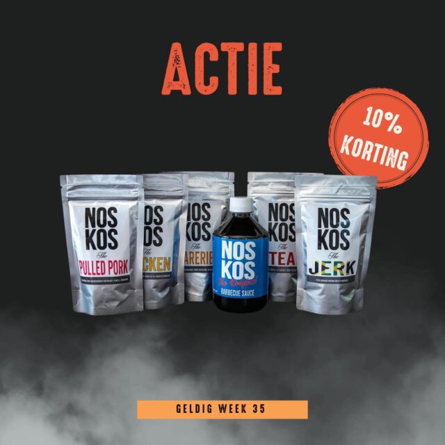Actie week 35 🔥🔥🔥

#bbq #rub #bbqlife #bbqlovers #bbqstore #almere #barbecue #foodlover #meatlover #charcoal #sauce #noskos #bushveldcharcoal